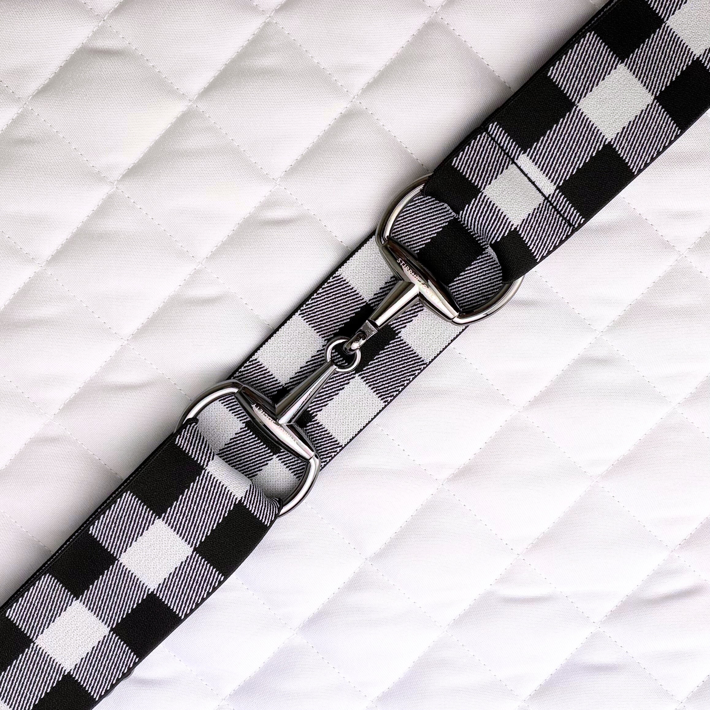 BEAR with Hematite Snaffle Bit Buckle