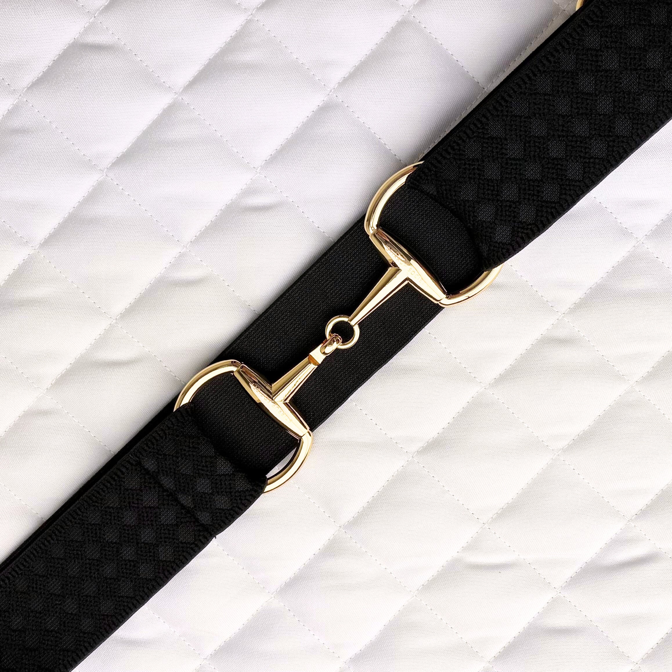 RAVEN with Gold Snaffle Buckle