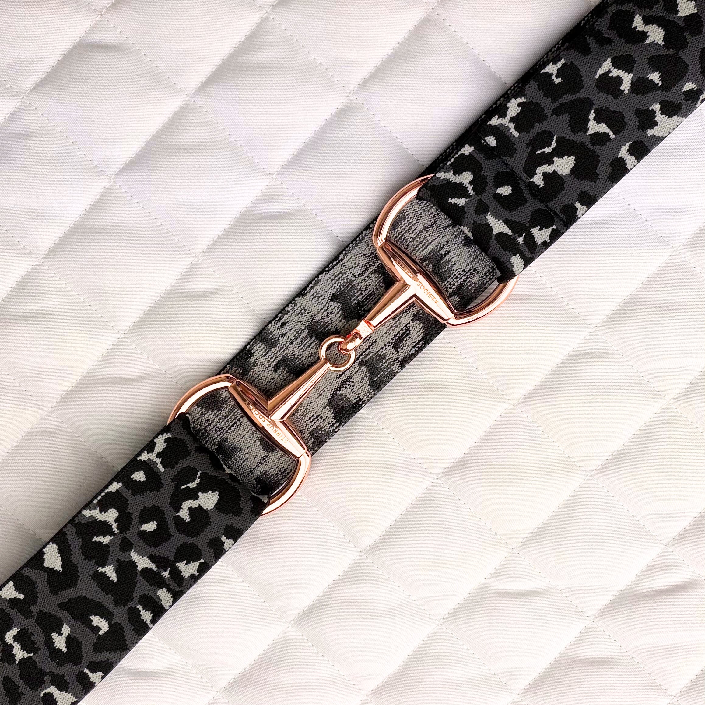 GWEN with Rose Gold Snaffle Buckle