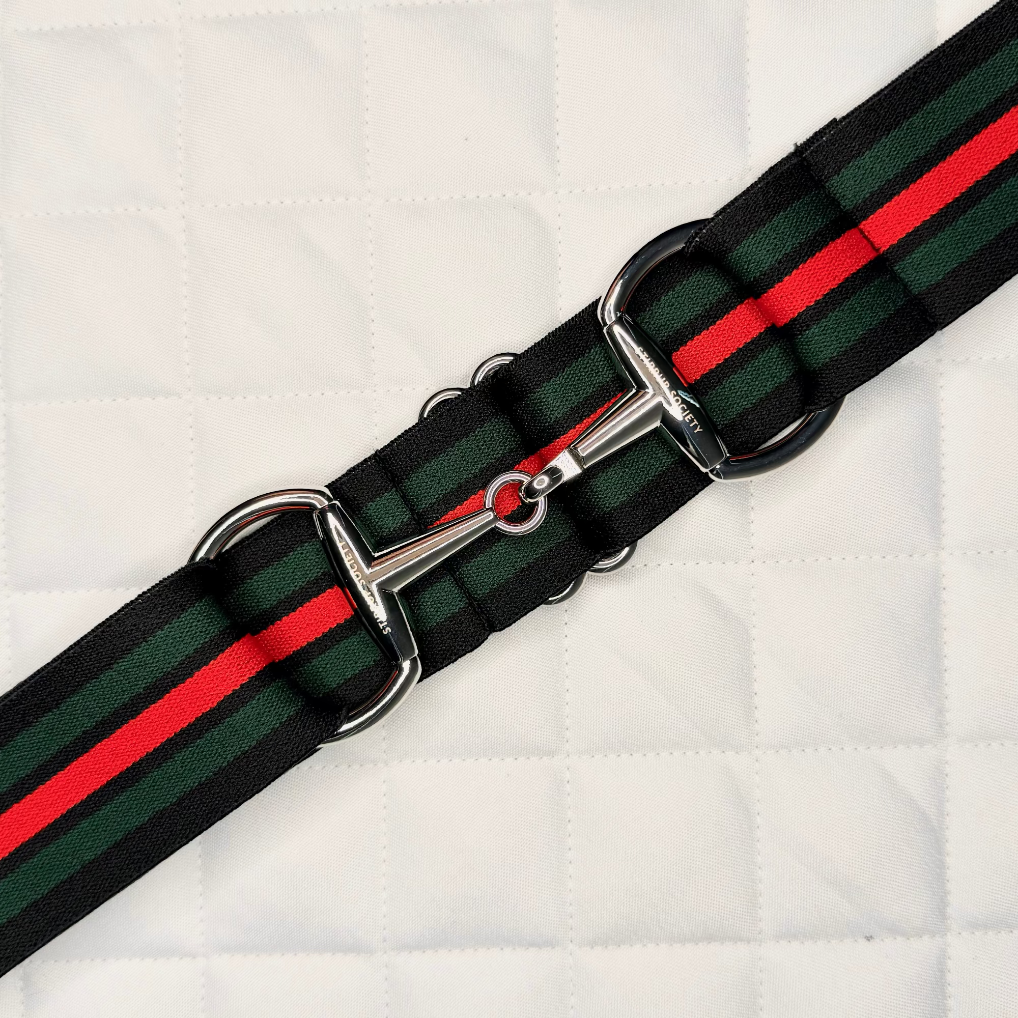 DINERO with Silver Snaffle Buckle