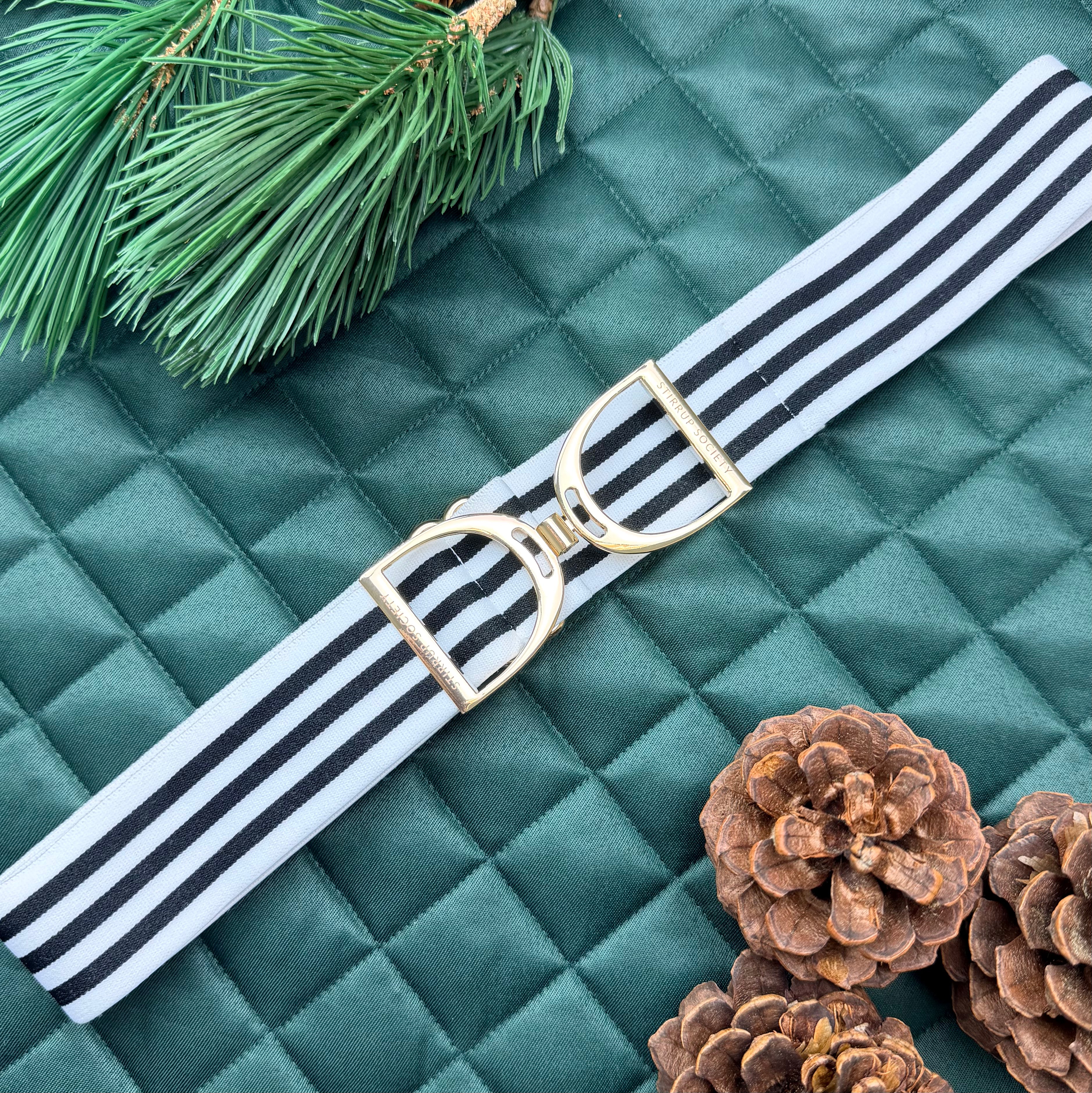 JOEY with Gold Stirrup Buckle