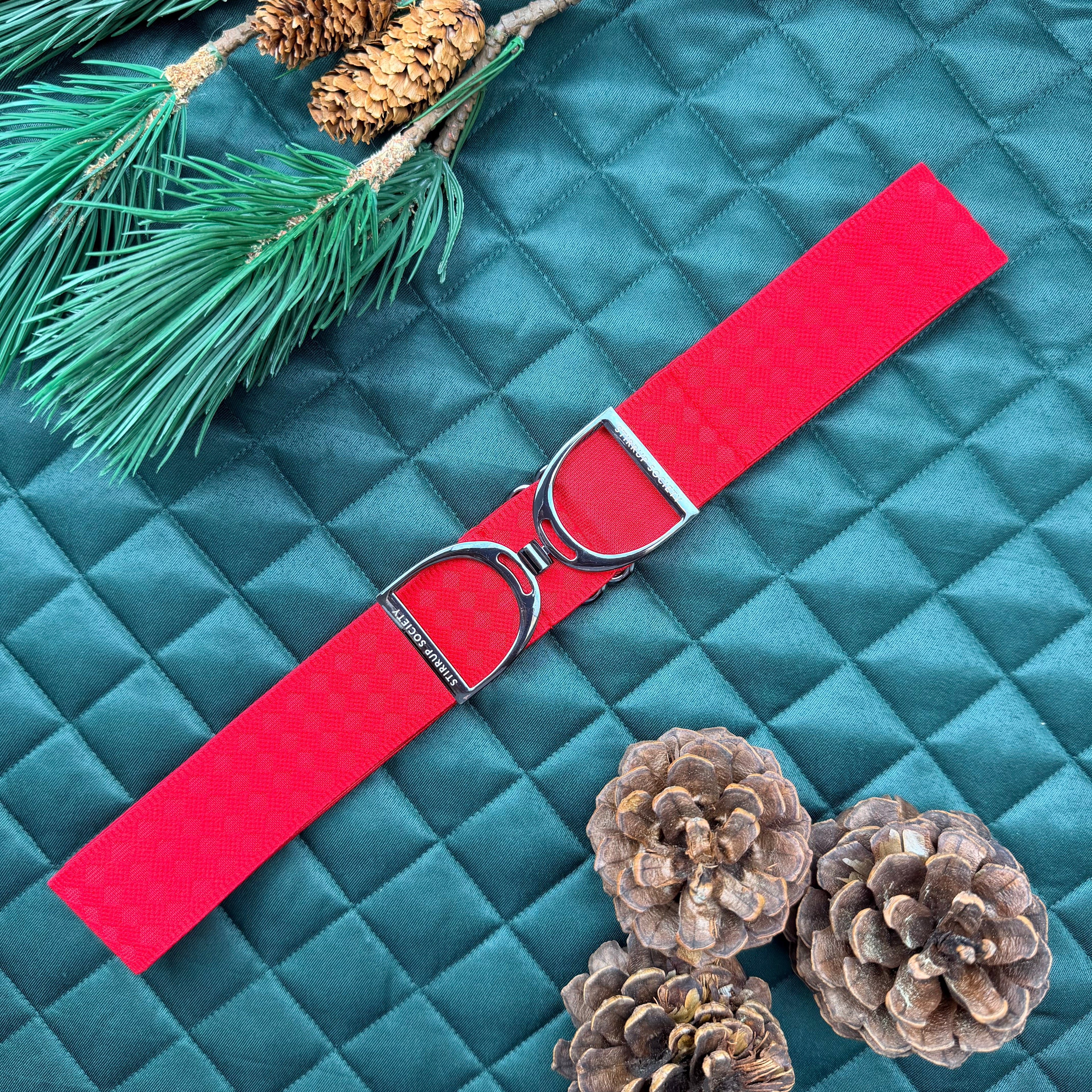 BRIGHTON with Hematite Stirrup Buckle