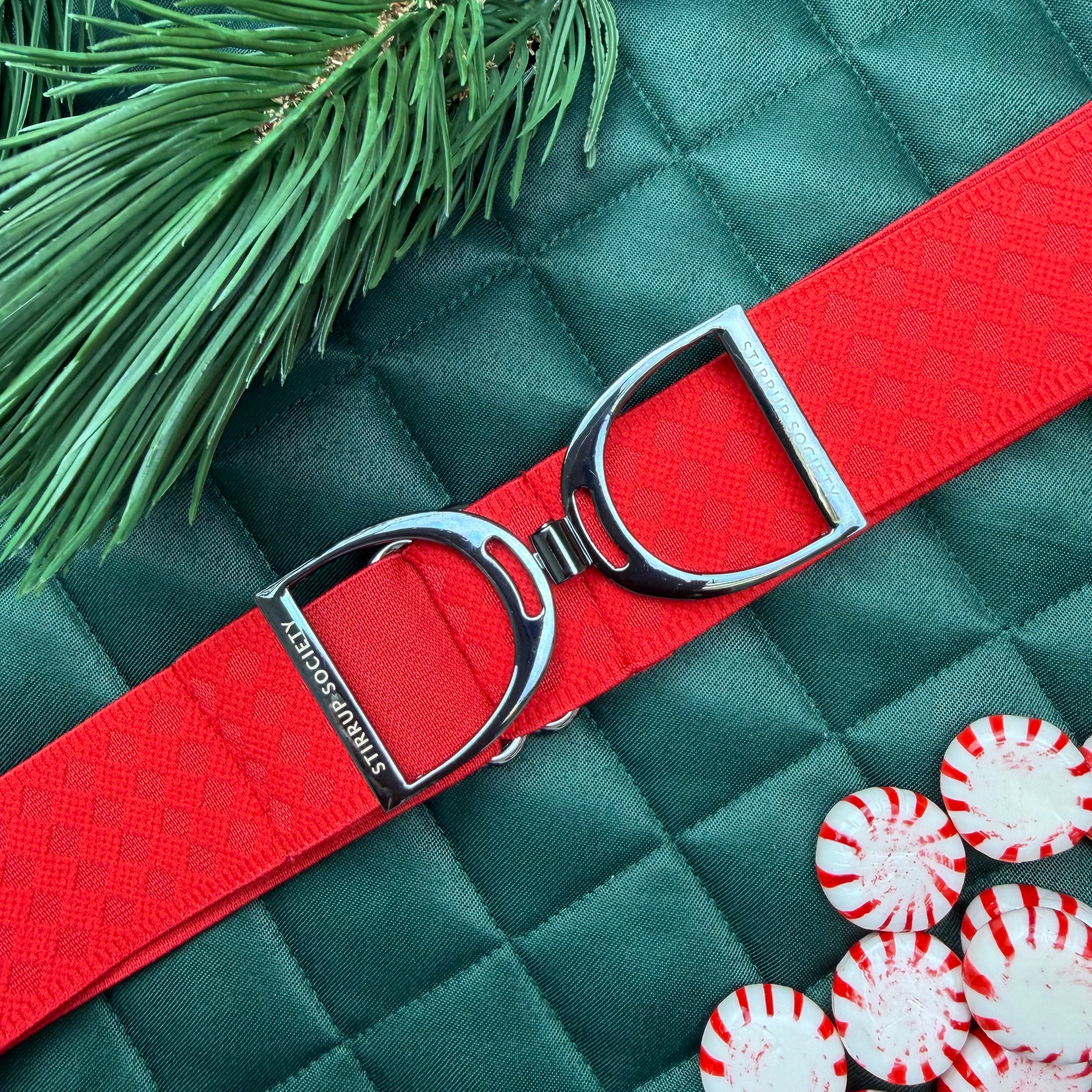 BRIGHTON with Hematite Stirrup Buckle