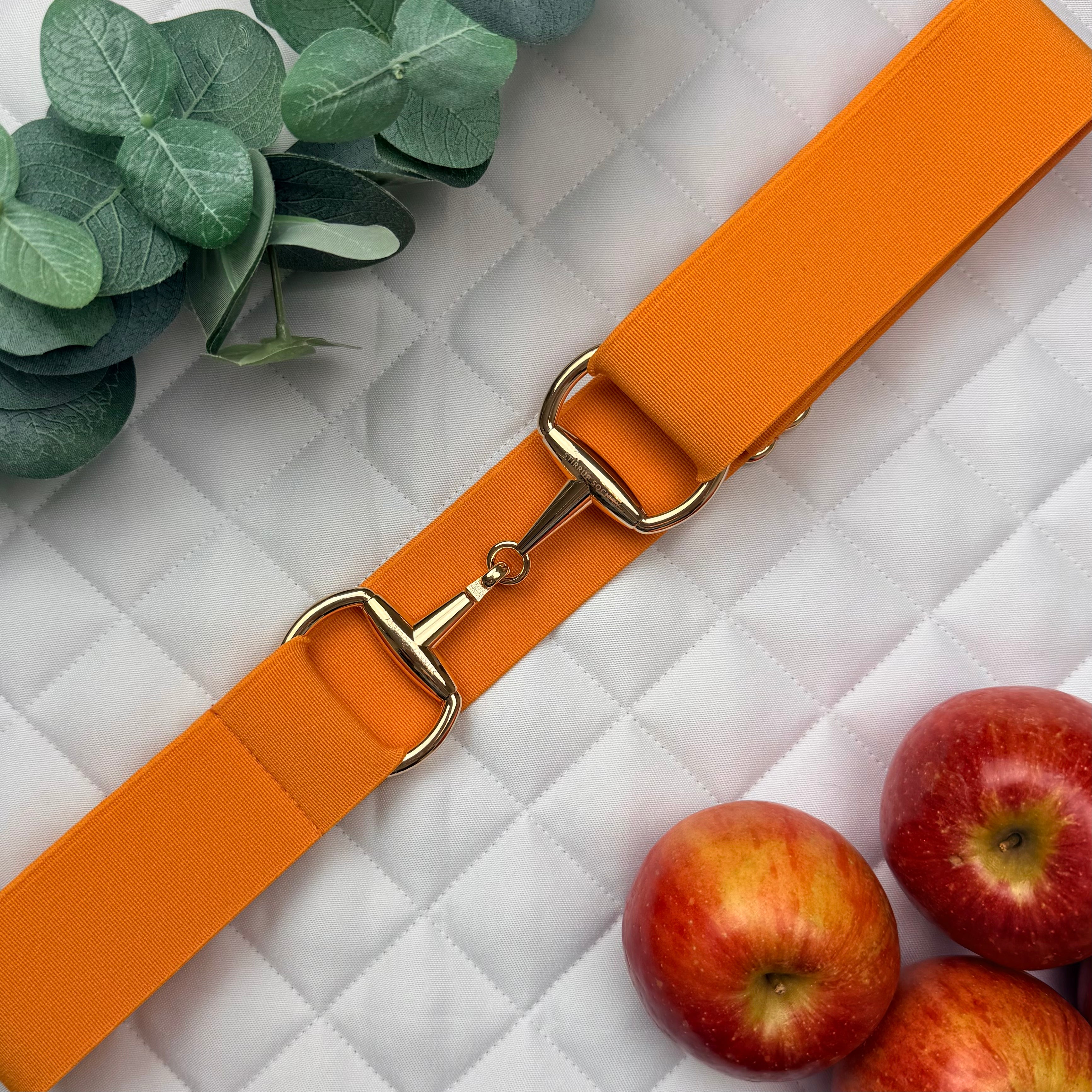 HAPPY with Gold Snaffle Buckle