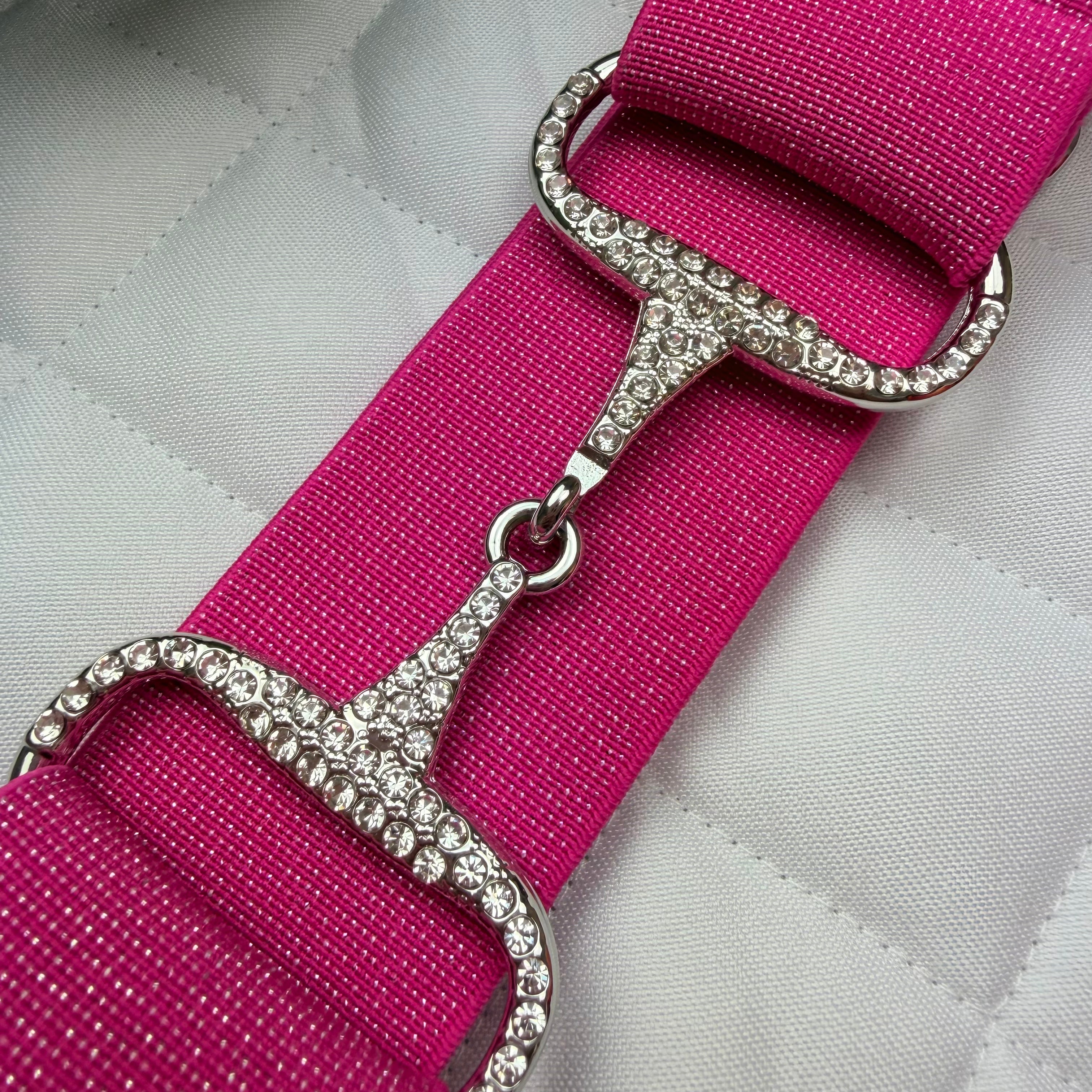 MADDY with Silver Rhinestone Buckle