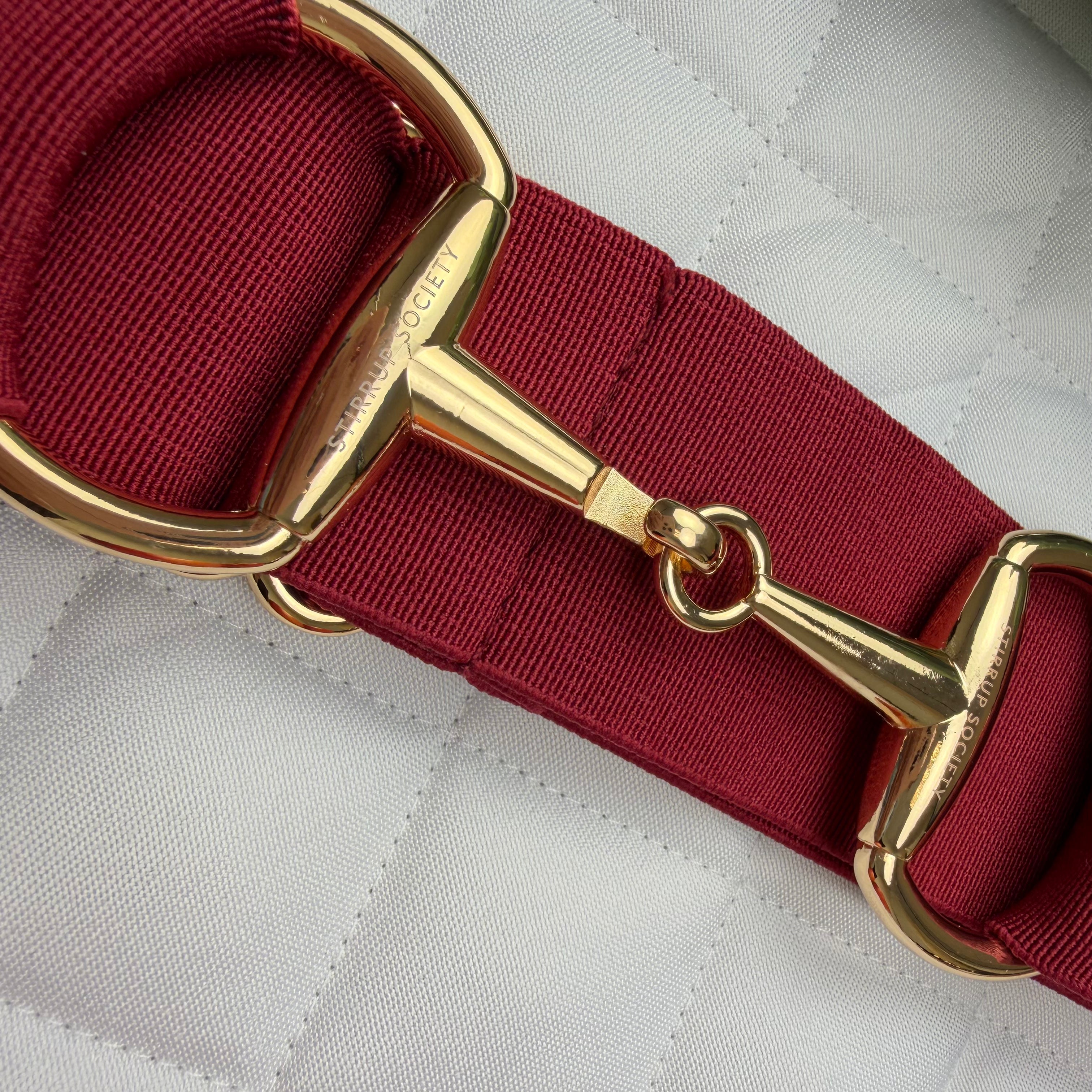 VALENTINO with Gold Snaffle Buckle