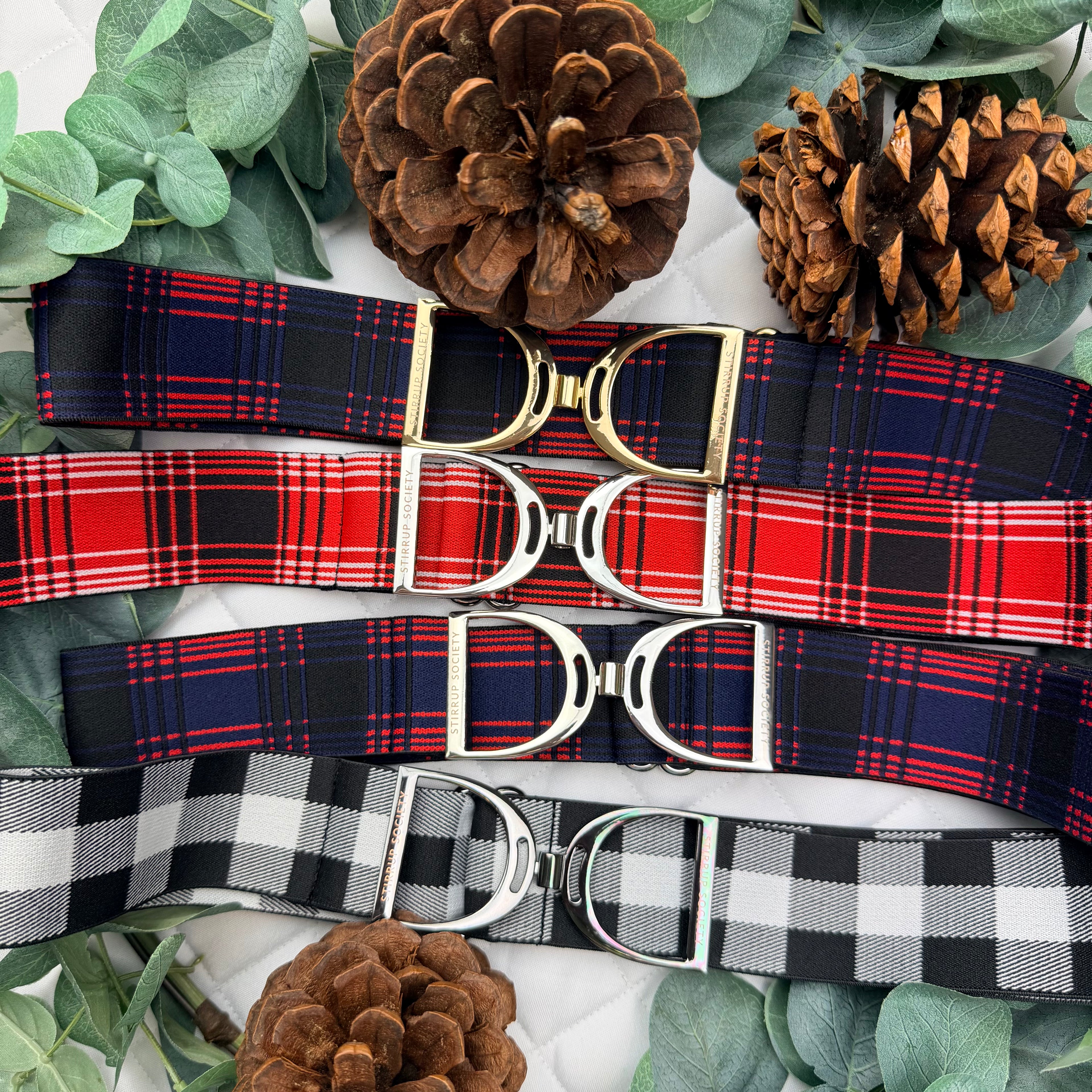 BEAR with Hematite Stirrup Buckle