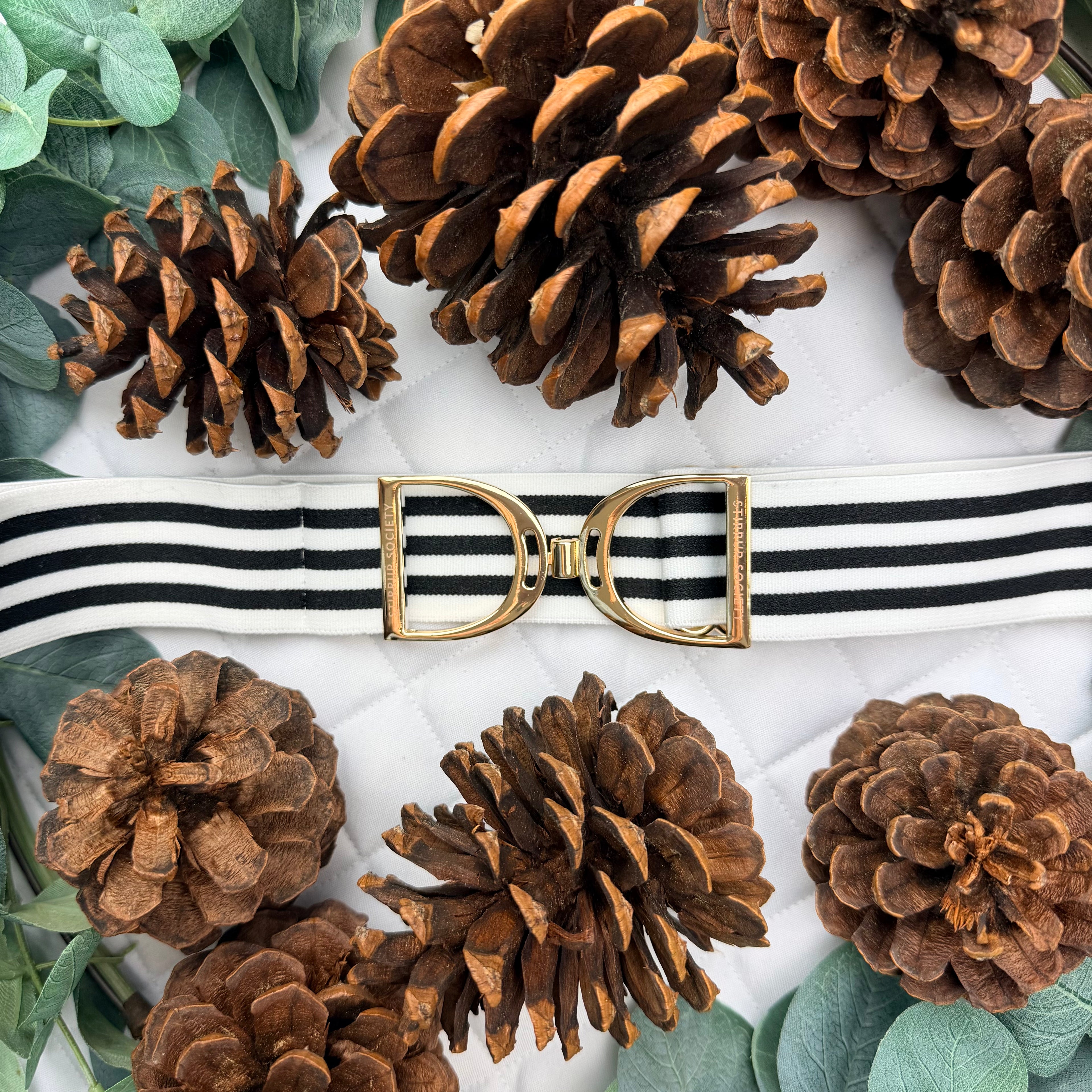 JOEY with Gold Stirrup Buckle