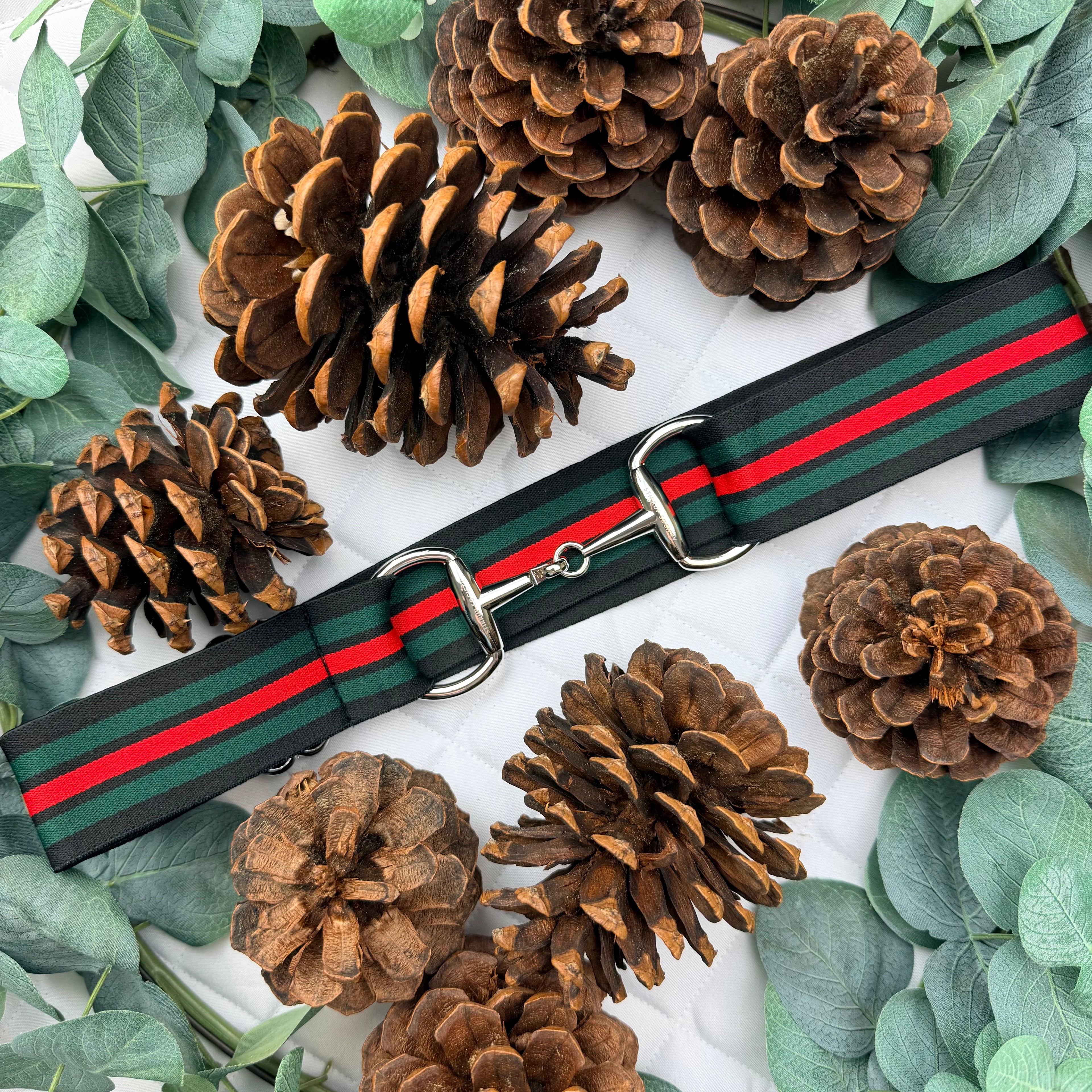 DINERO with Silver Snaffle Buckle