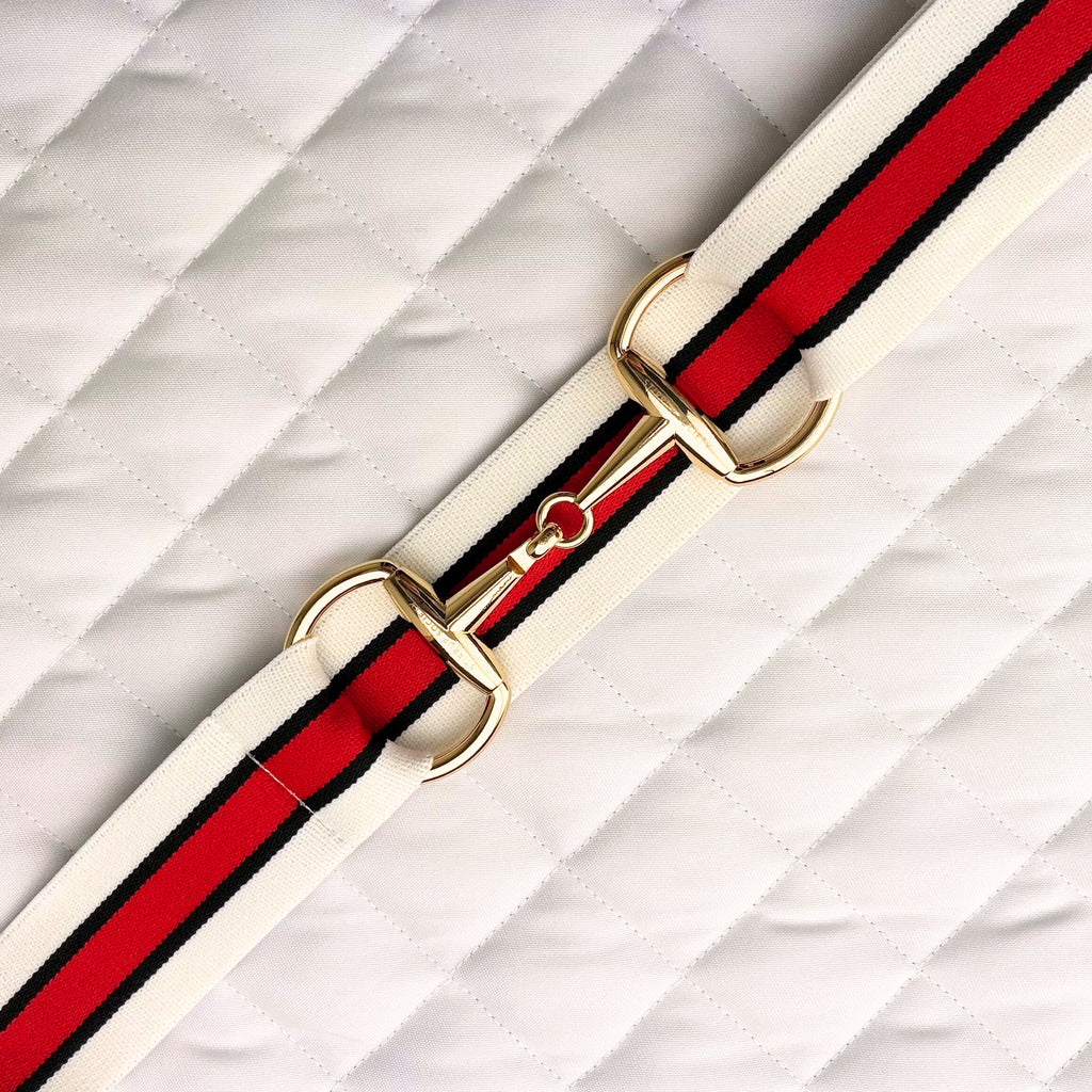 REDFORD with Gold Snaffle Buckle