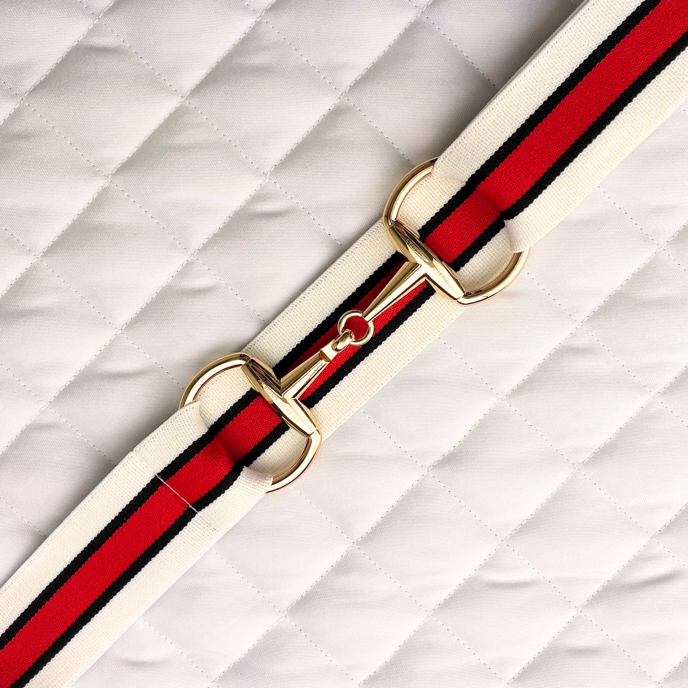 REDFORD with Gold Snaffle Buckle