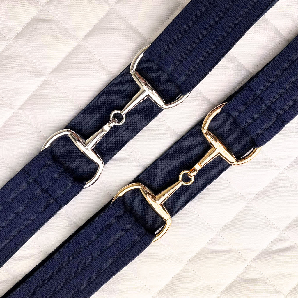 REY in Gold Snaffle Buckle