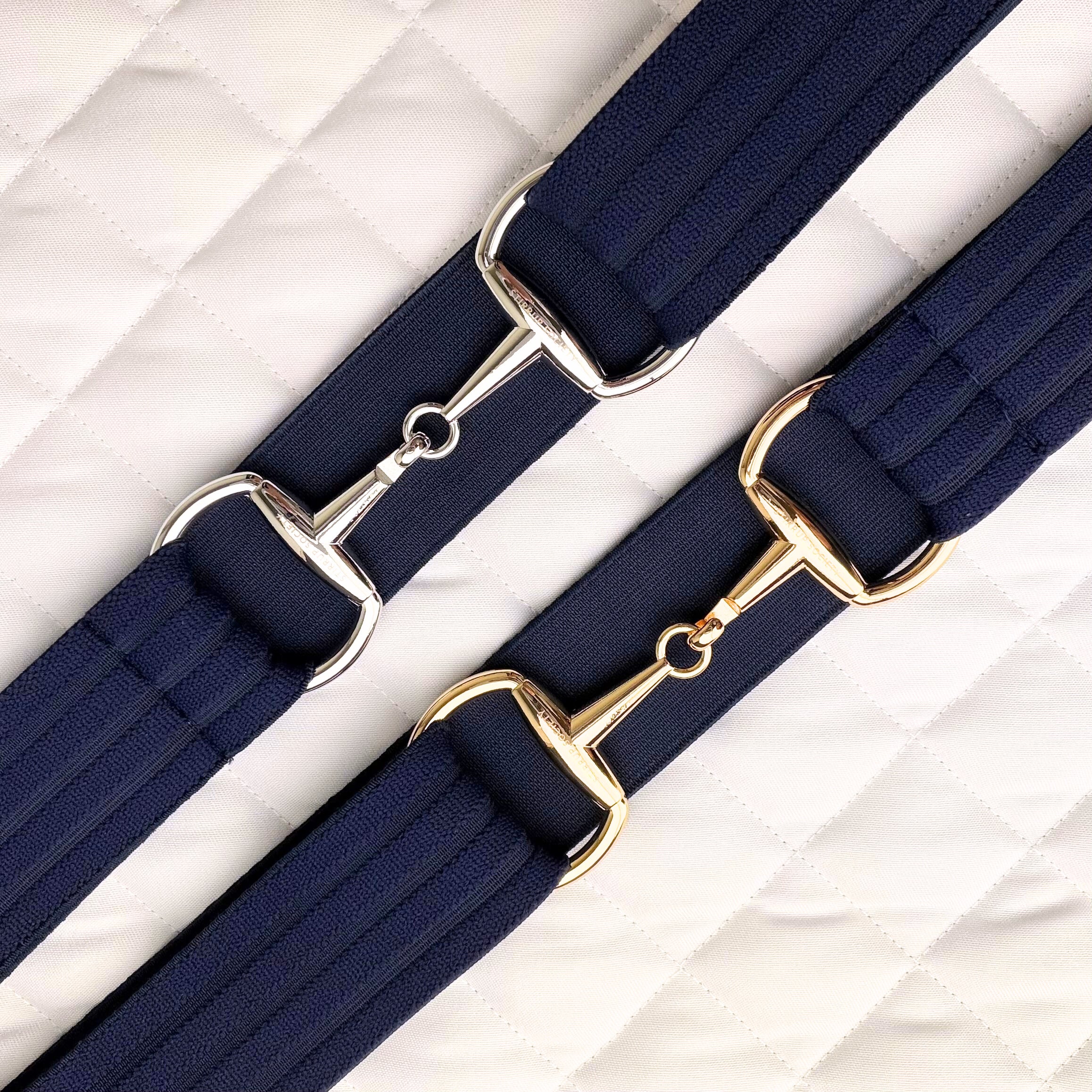 REY in Gold Snaffle Buckle